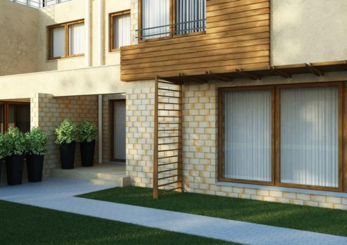 Камень фасадный Cerrad Stone Mocca 7306 14,8х30